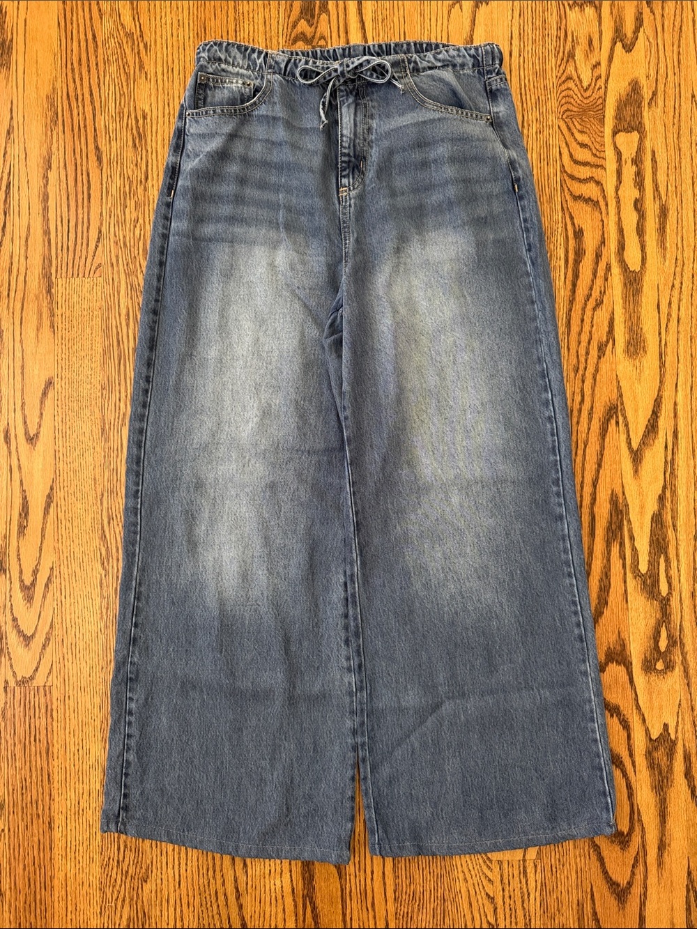 Splendid Lounge Denim Wide Leg Pant